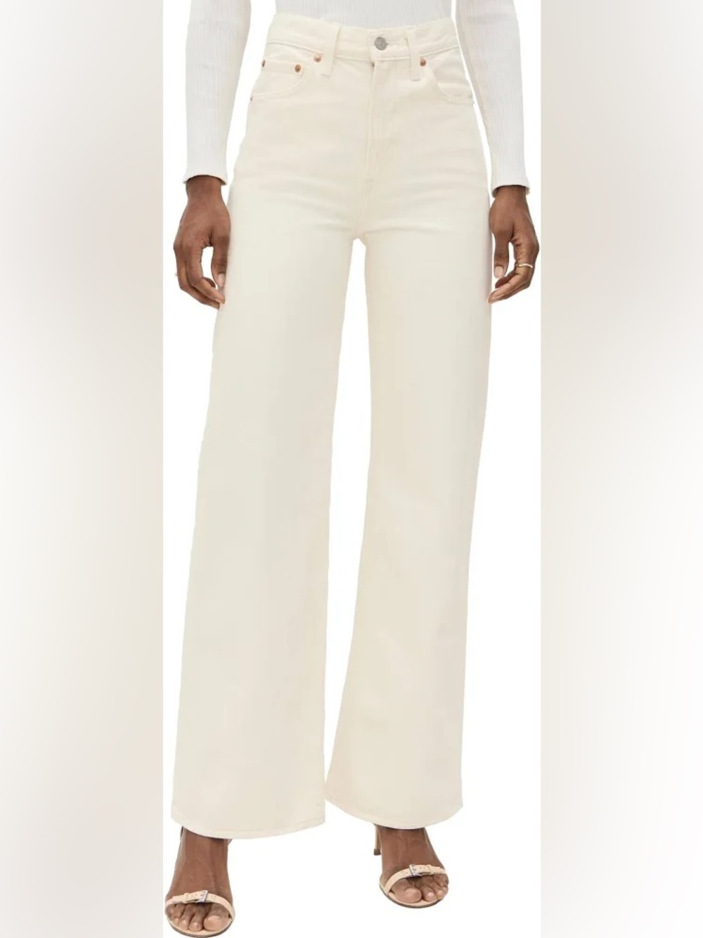 Levi's Ribcage Wide-Leg High-Rise Jeans - Picture 8 of 8